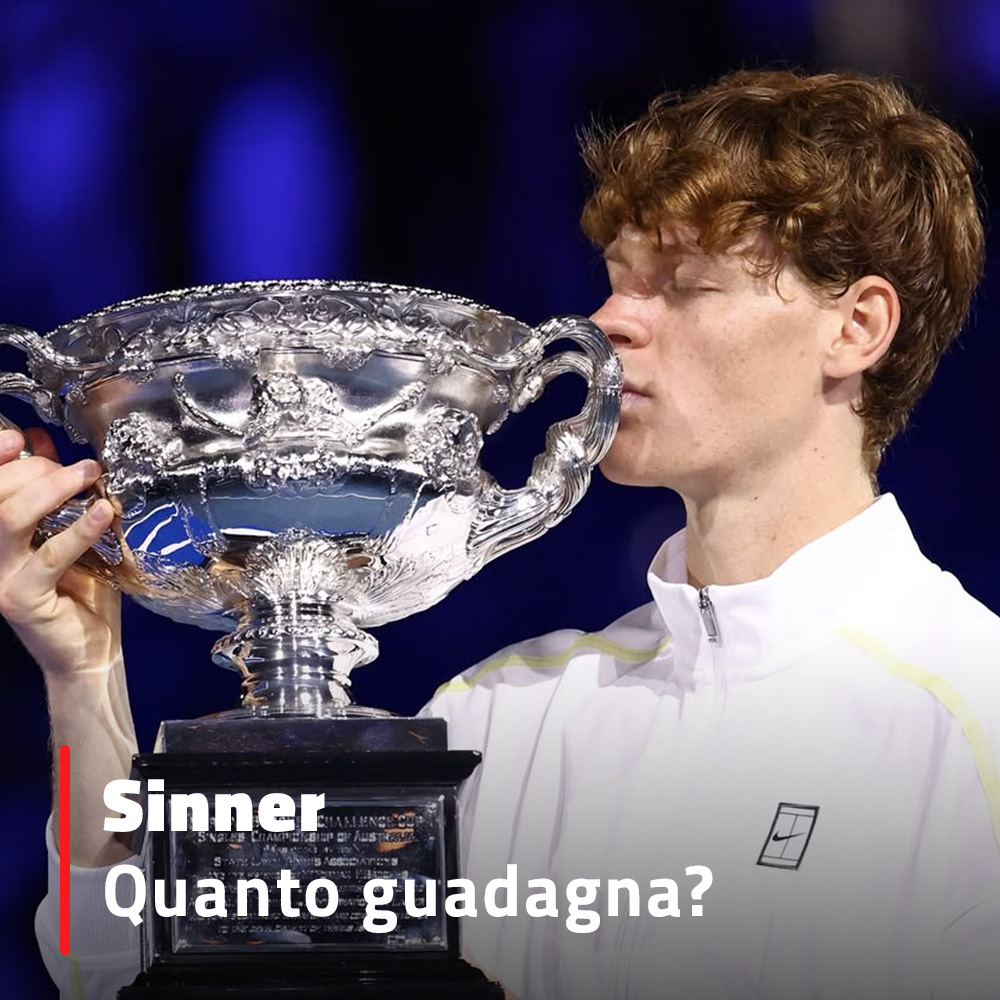 Quanto guadagna Jannik Sinner: chi è, carriera e montepremi aggiornati