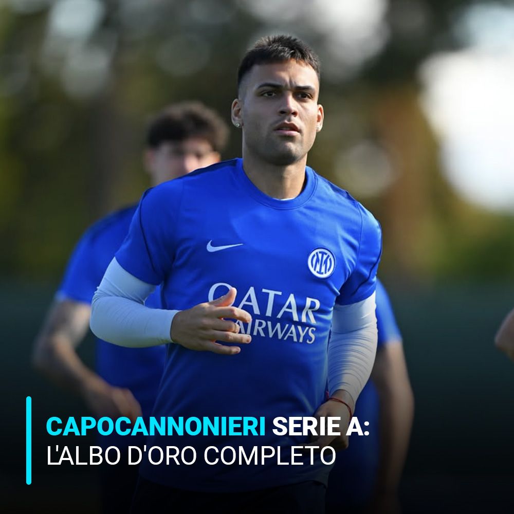 Capocannonieri Serie A: albo d'oro e record