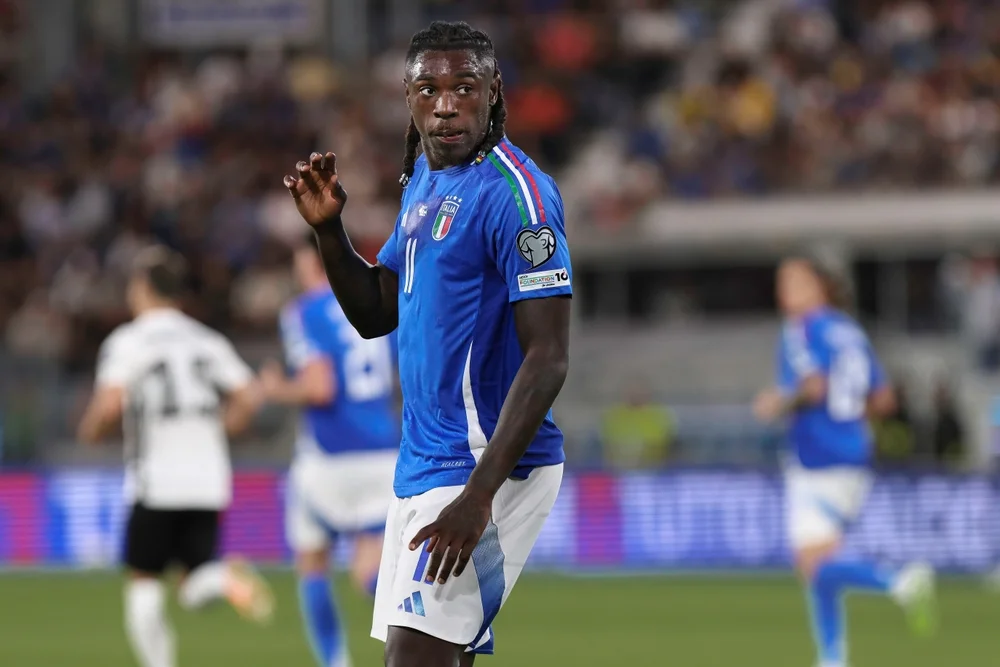 Italia, allarme: Kean assente dagli allenamenti per la partita contro la Turchia.